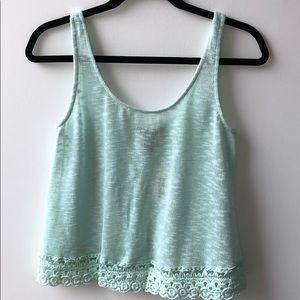 Sea Foam Crop Top